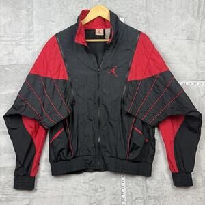RARE VINTAGE Nike Jordan Flight Convertible Jacket Vest Men Size Large Y2K 80s